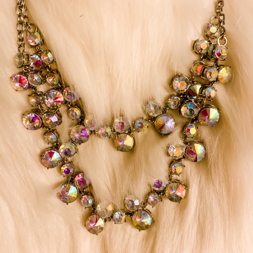 Crystal-like Fashion Necklace